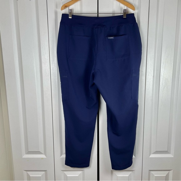 Jaanuu Scrub Pants Women’s XL Petite Pocket Cargo Yoga Waist Interior Drawstring - Picture 5 of 13